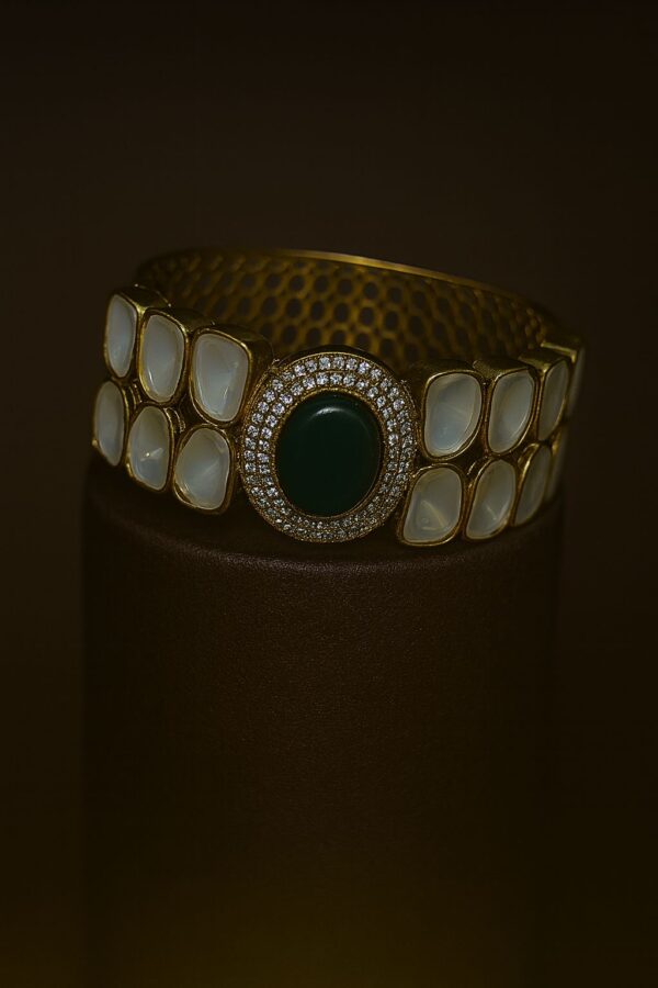 POLKI KUNDAN BANGLES