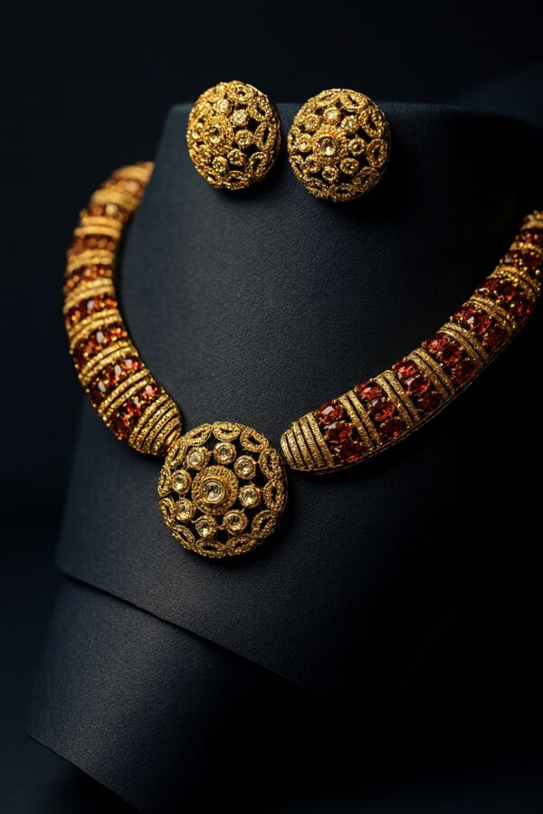 POLKI KUNDAN NECKLACE